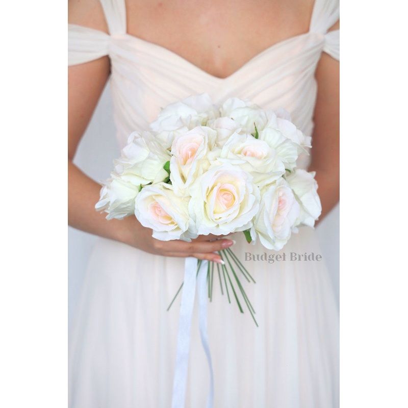 15 Blush Pink Rose Stems – $90.00