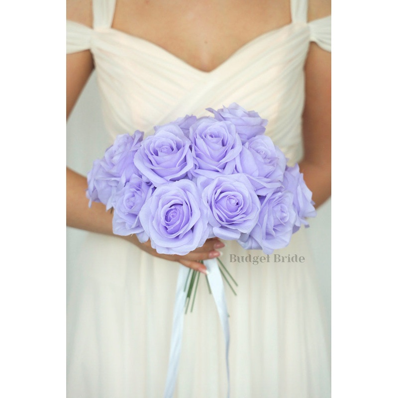 15 Lavender Rose Stems – $90.00