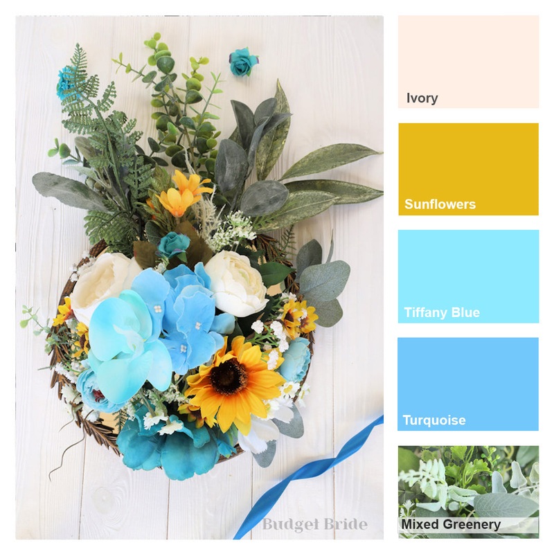 Blonde Wildflower Color Palette – $250 Wildflower Package