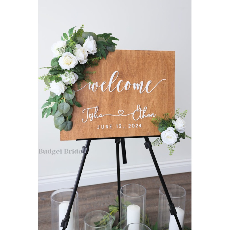 White Sign Flowers – $55 – $125