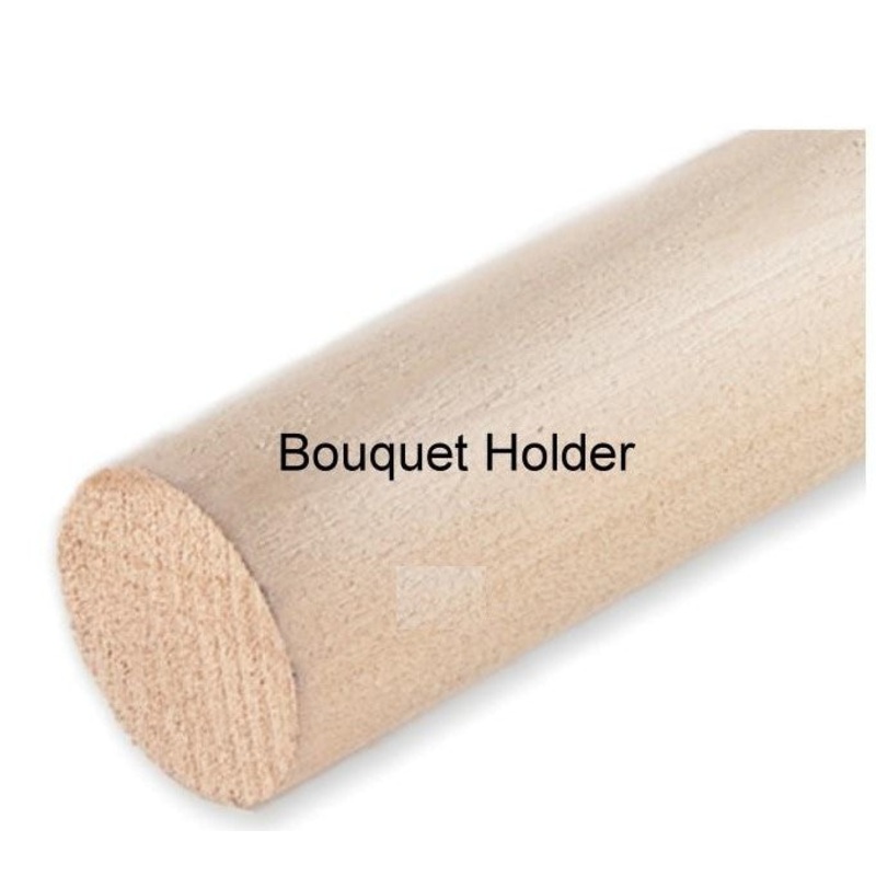 100pcs Wooden Bouquet Holder  WHS-100