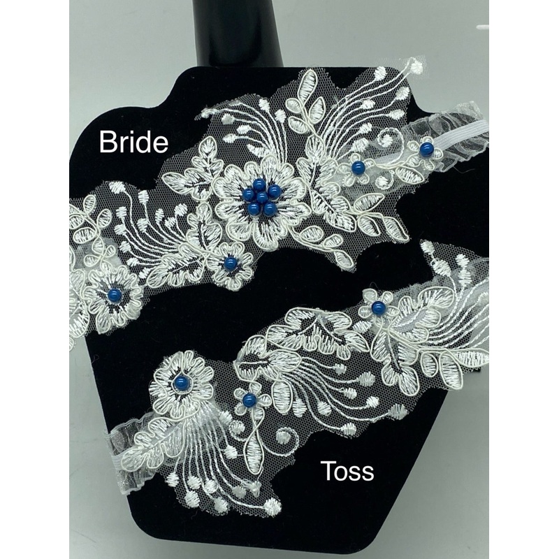 Wedding Bridal Garter Set ~ 001G