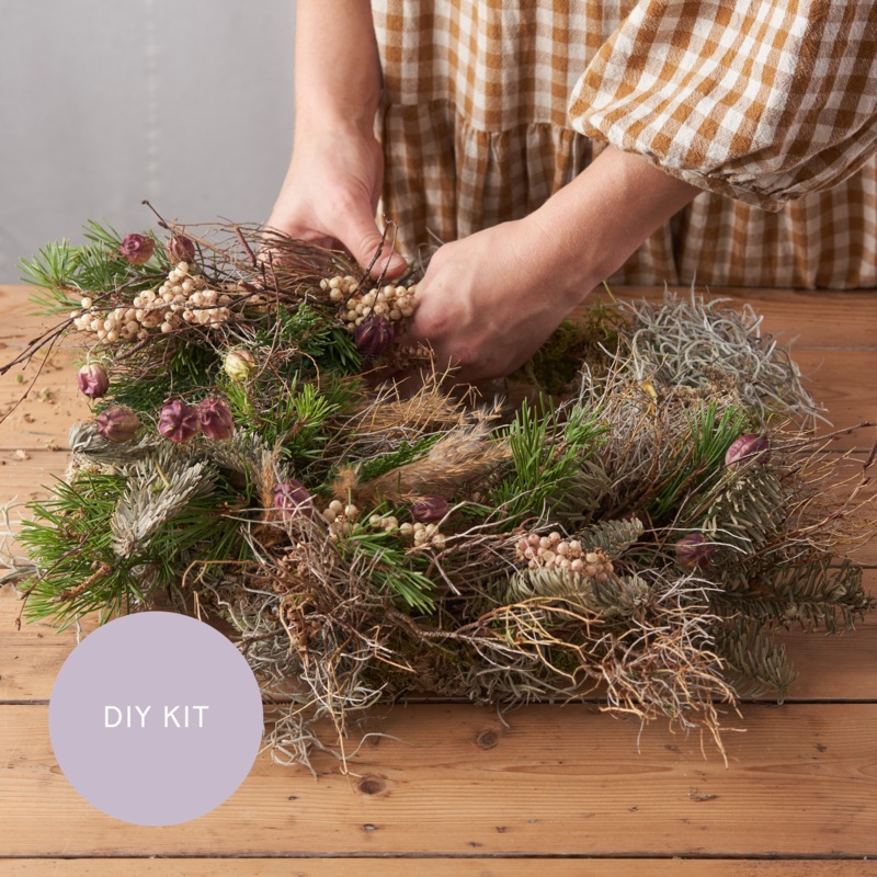 DIY Everlasting Festive Wreath Making Kit