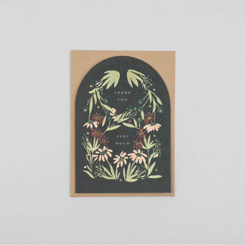 Thank You Very Much Greetings Card