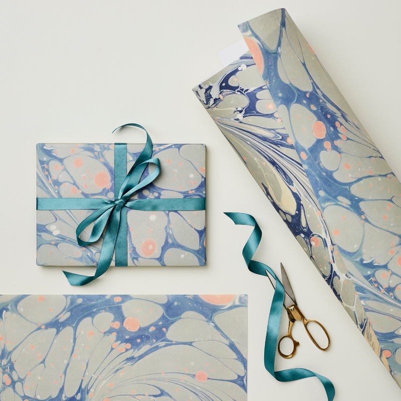 Blue Marble Wrapping Paper