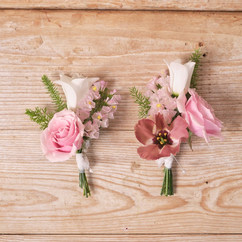 Dusty Nudes Buttonhole / Corsage