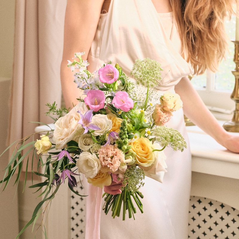 Pastel Wildflowers Bridal Bouquet