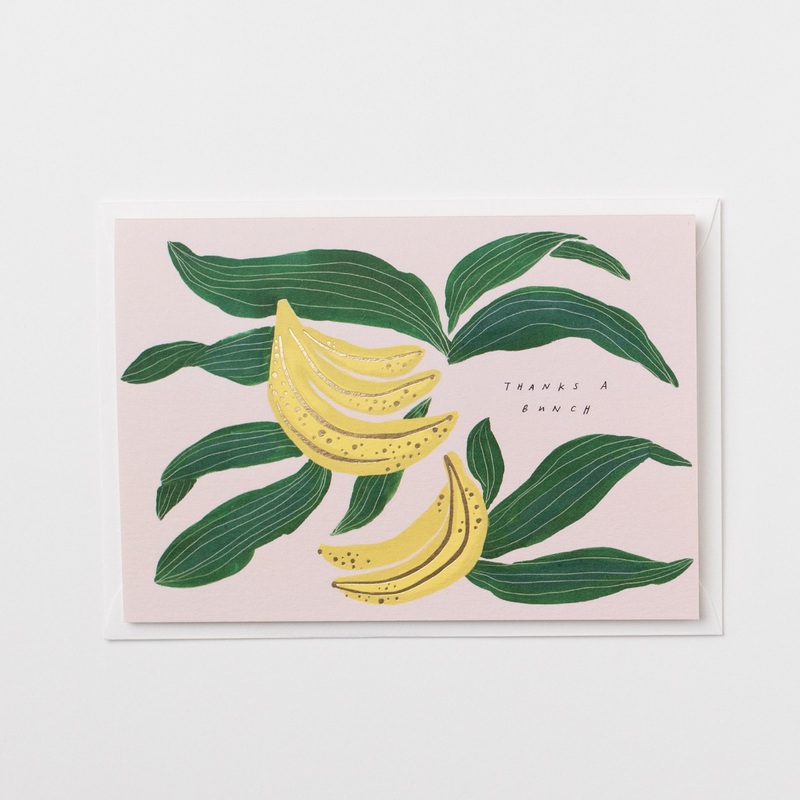 Thanks a Bunch Greetings Card