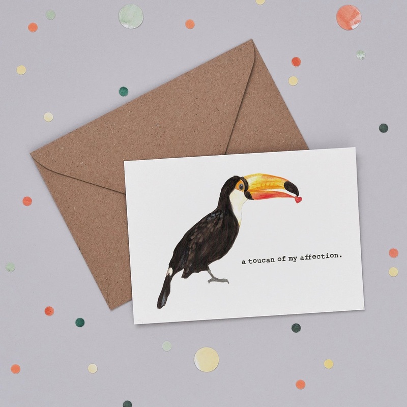 ‘Toucan of My Affection’ Greetings Card