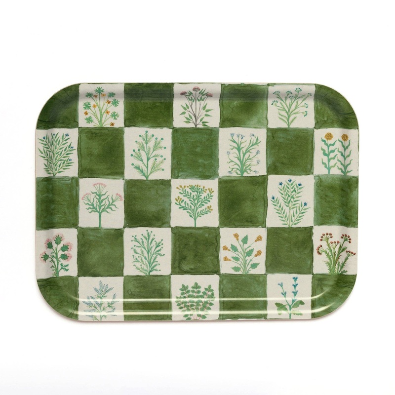 Botanical Birchwood Tray