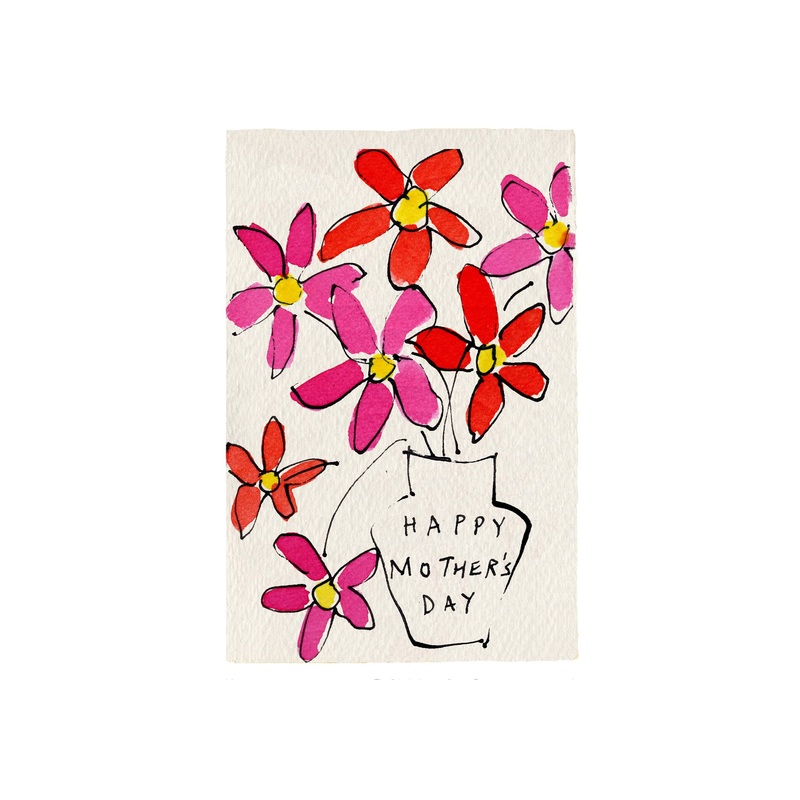 Happy Mother’s Day Flower Vase Card