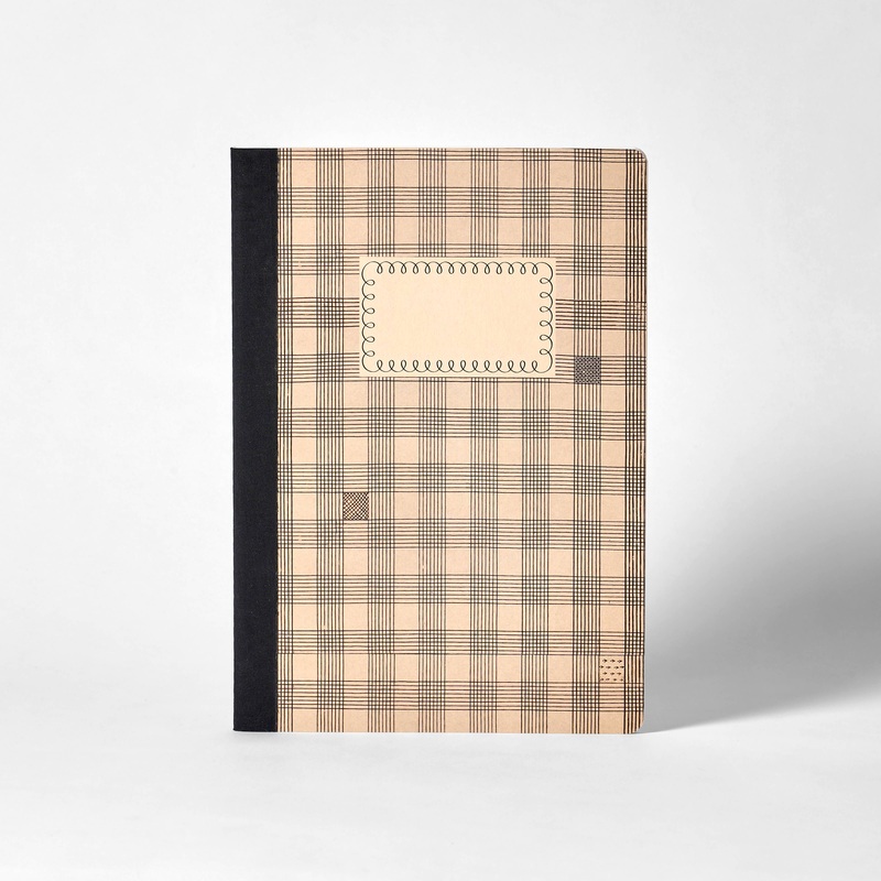 Vintage Weave Lined A5 Notebook
