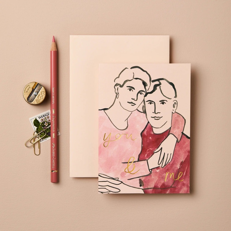 ‘You & Me’ Greetings Card