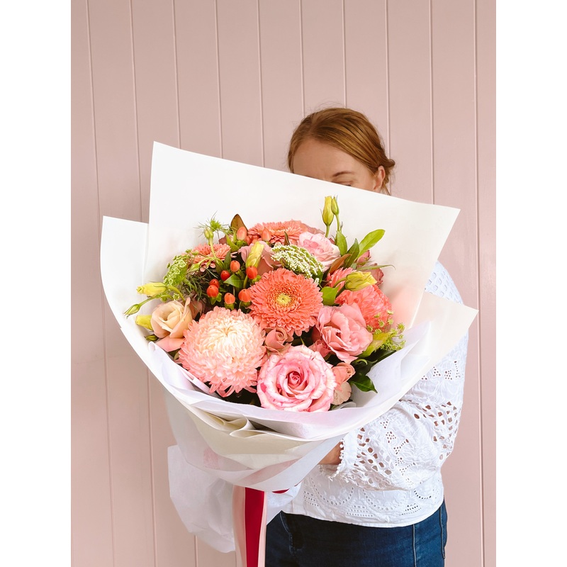 Pink Me Up-No Vase & Vase-Baby Blooms & Classic Blooms & Signature Blooms & Big Blooms & Mega Blooms