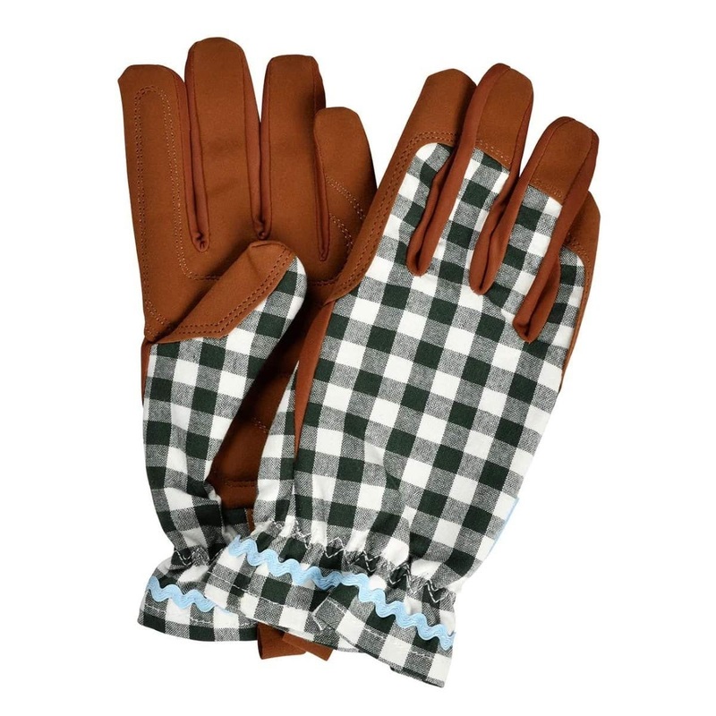 Women’s Gardening Gloves | Heritage Green Check