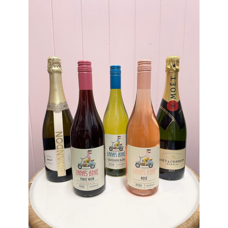 Cheers To You-Mot & Chandon & Australian Sparkling Chandon & Australian Red Wine & Australian Ros Wine & Australian White Wine