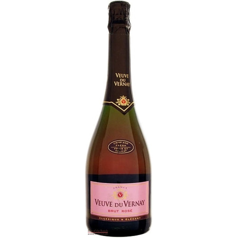 French Sparkling Wine – Veuve de Vernay France Brut Rose – Wine Delivered In A Wine Gift Bag