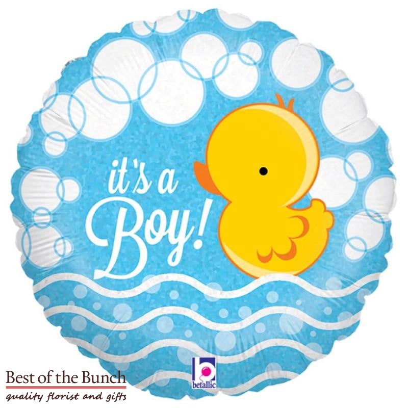 New Baby Boy Foil Helium Balloon 45cm (18)