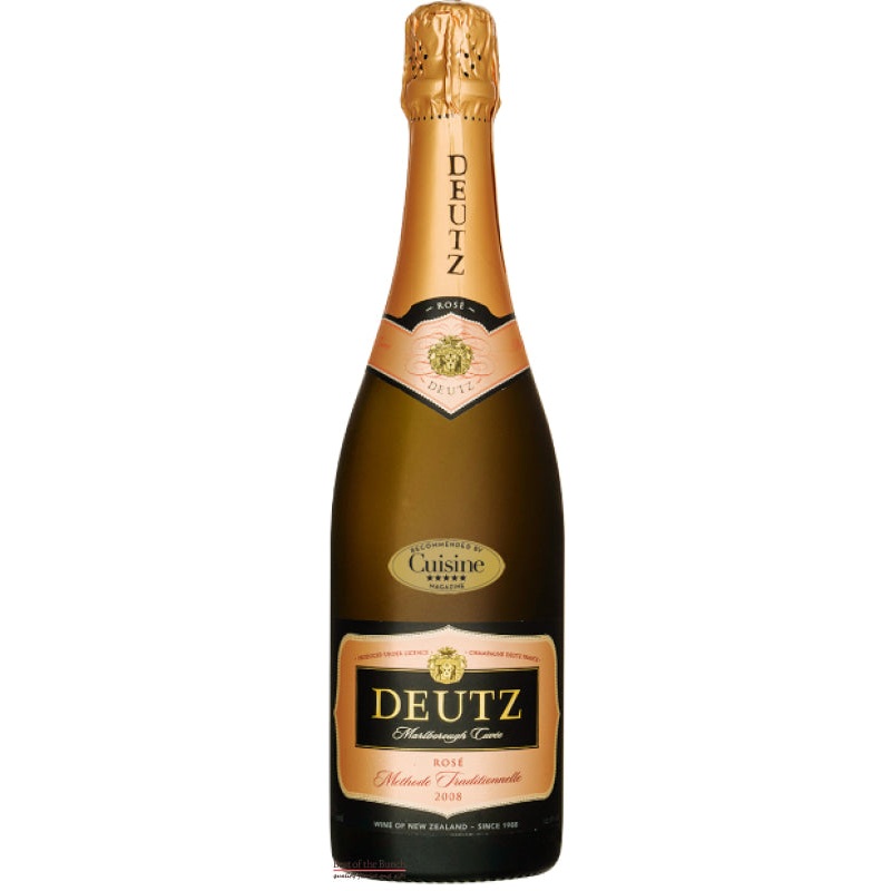 New Zealand Sparkling Wine – Deutz Marlborough Rose NV – Wine Delivered In A Wine Gift Bag
