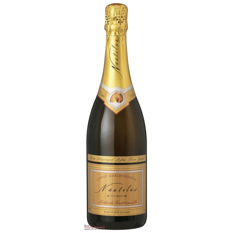 New Zealand Sparkling Wine – Nautilus Marlborough Cuvee Brut NV   – Wine Delivered In A Wine Gift Bag