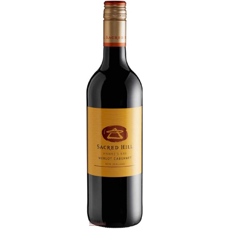 Sacred Hill Hawke’s Bay Merlot Cabernet – Wine Delivered In A Wine Gift Bag