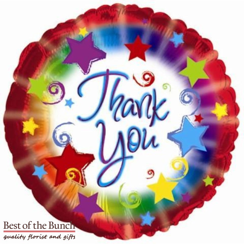 Thank You Foil Helium Balloon 45cm (18)