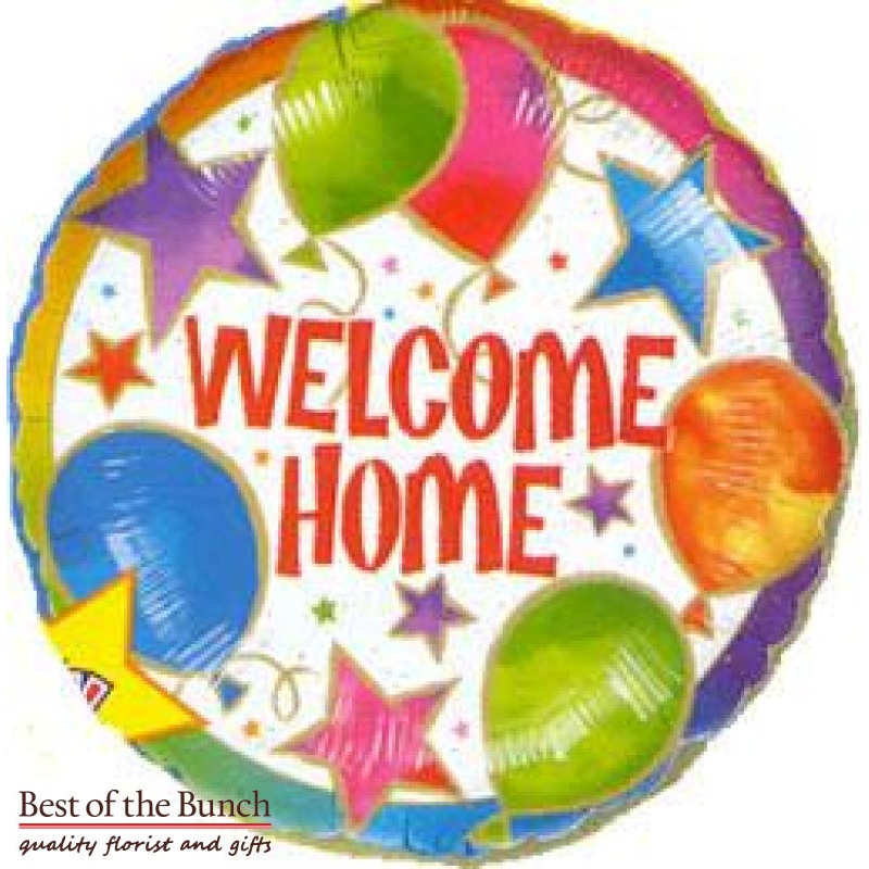 Welcome Home Foil Helium Balloon 45cm (18)