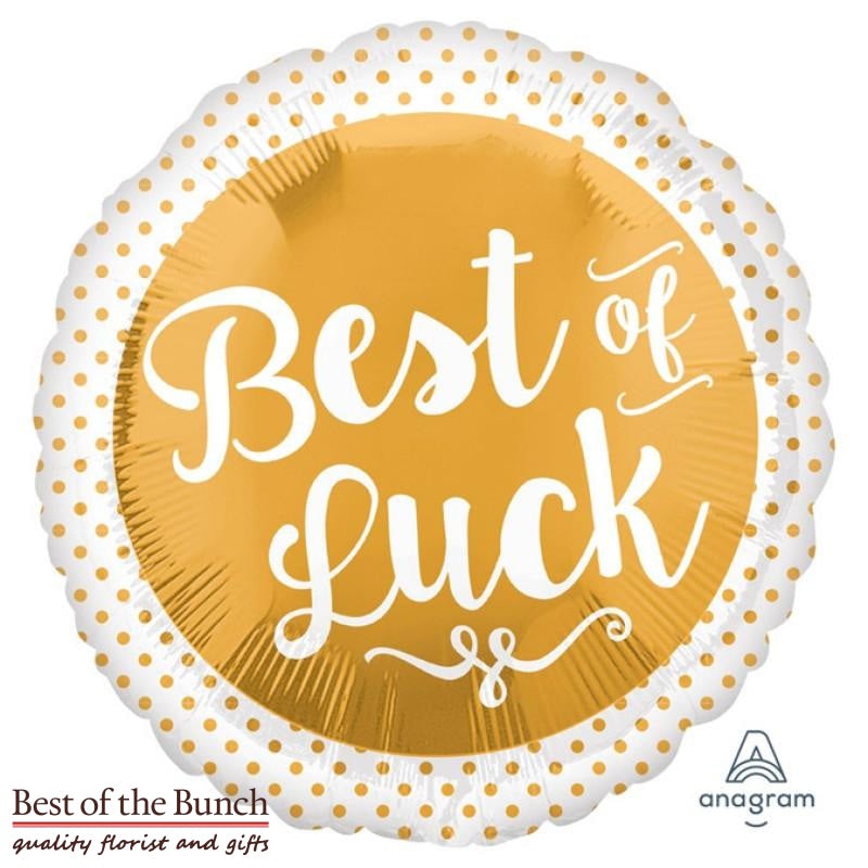 Best of Luck (Good Luck) Foil Helium Balloon 45cm (18)