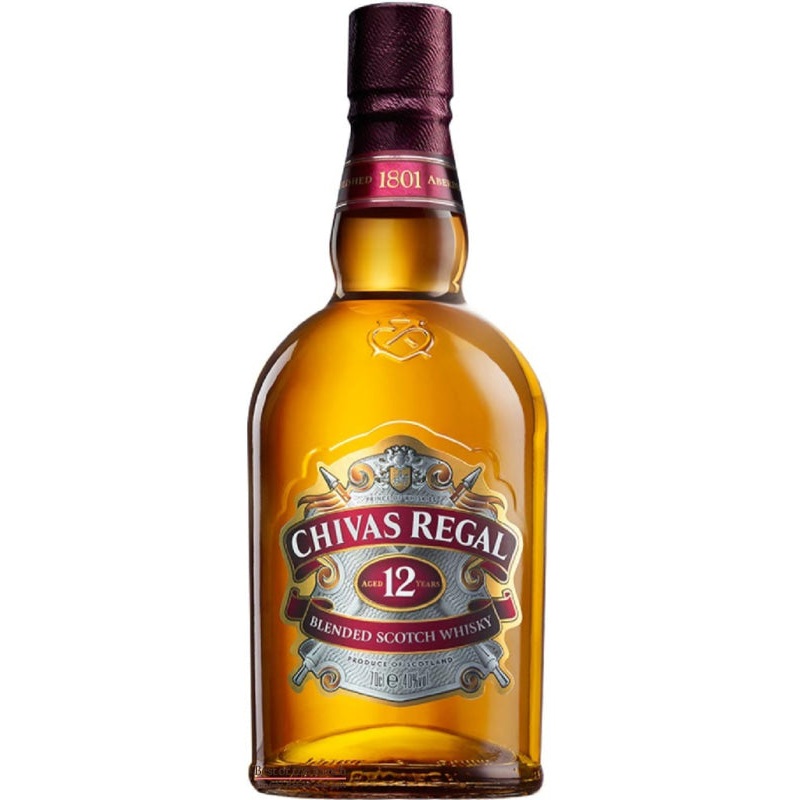 Chivas Regal Whisky 12 Year Old – Blended Scotch Whisky – Delivered In Original Presentation Gift Box