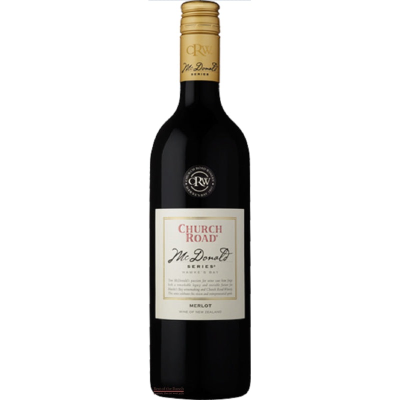 Church Road Mc Donald Series Hawke’s Bay Merlot – Wine Delivered In A Wine Gift Bag