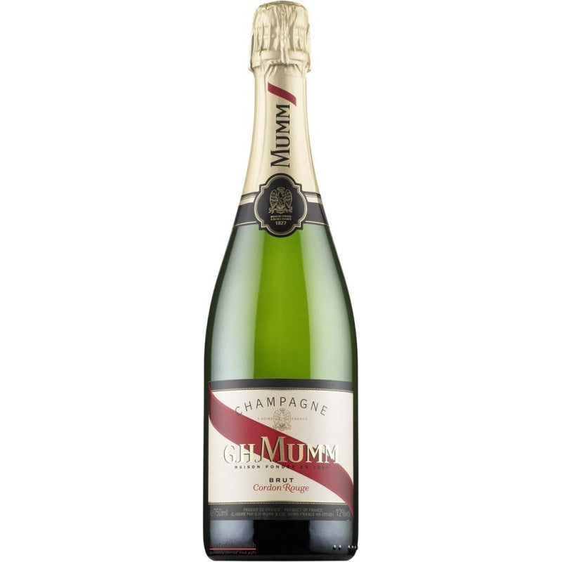 French Champagne – Mumm Cordon Rouge Brut NV – Delivered In A Gift Bag