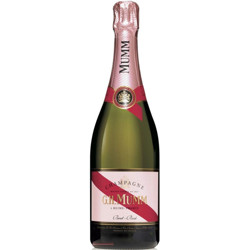 French Champagne – Mumm Cordon Rouge Brut Rose NV – Delivered In A Gift Bag