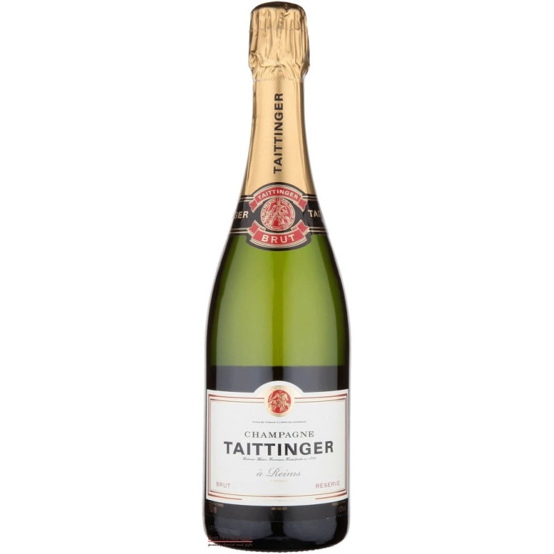French Champagne – Taittinger Brut Reserve NV – Delivered In A Gift Bag