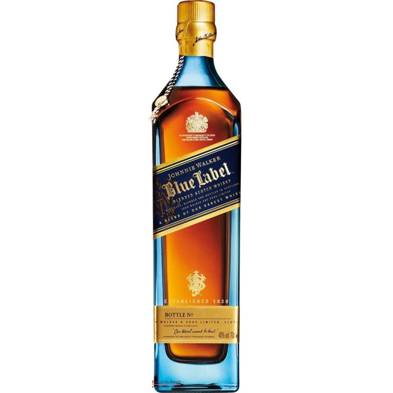 Johnnie Walker Blue Label Whisky 15 to 60 Year Old – Blended Scotch Whisky – Delivered In Original Presentation Gift Box