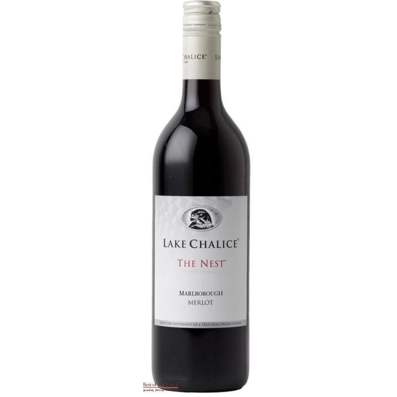Lake Chalice The Nest Marlborough Merlot – Wine Delivered In A Wine Gift Bag
