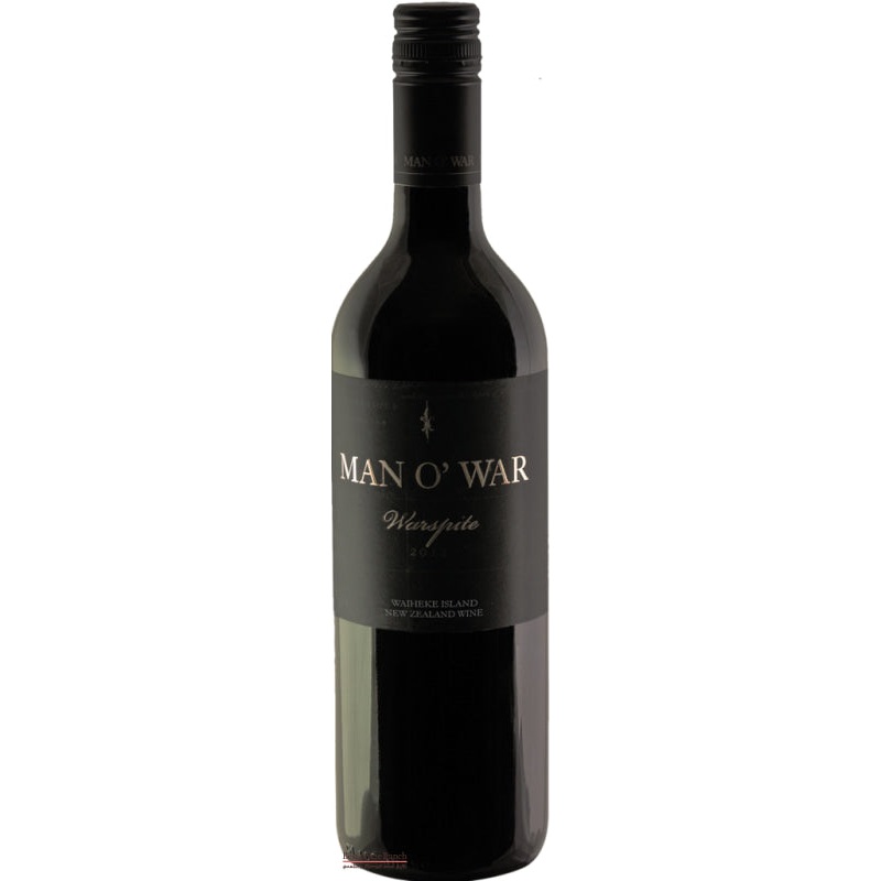 Man O’ War Warspite Waiheke Island Cabernet Franc Merlot Malbec – Wine Delivered In A Wine Gift Bag / Box
