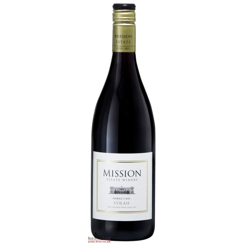 Mission Estate Hawke’s Bay Syrah – Wine Delivered In A Wine Gift Bag