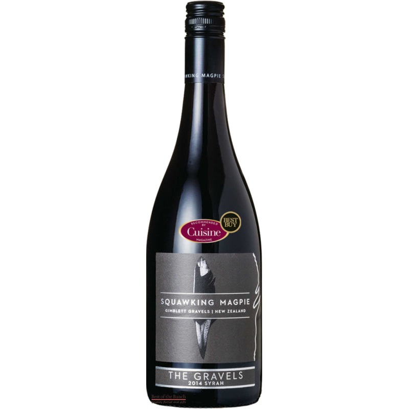 Squarking Magpie Hawke’s Bay Syrah – Wine Delivered In A Wine Gift Bag