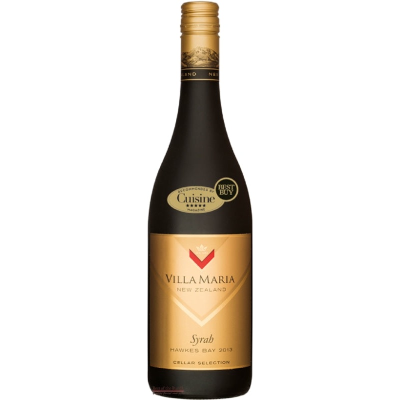 Villa Maria Cellar Selection Hawke’s Bay Syrah – Wine Delivered In A Wine Gift Bag / Box