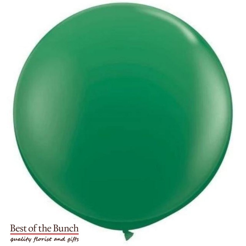 Dark Green Round Latex Giant XXL Extra Large Helium Balloon 60cm (24) OR 90cm (36)