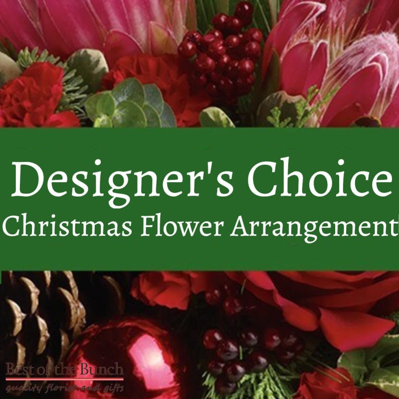 Florists Choice Christmas Flower Arrangement In A Box