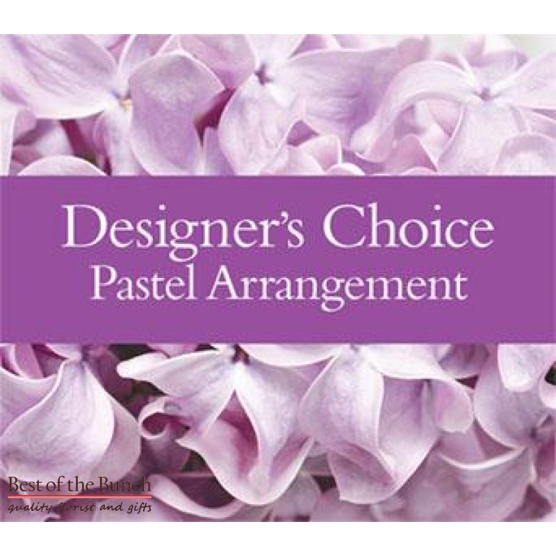 Florists Choice Soft Pastel Flower Arrangement In A Box