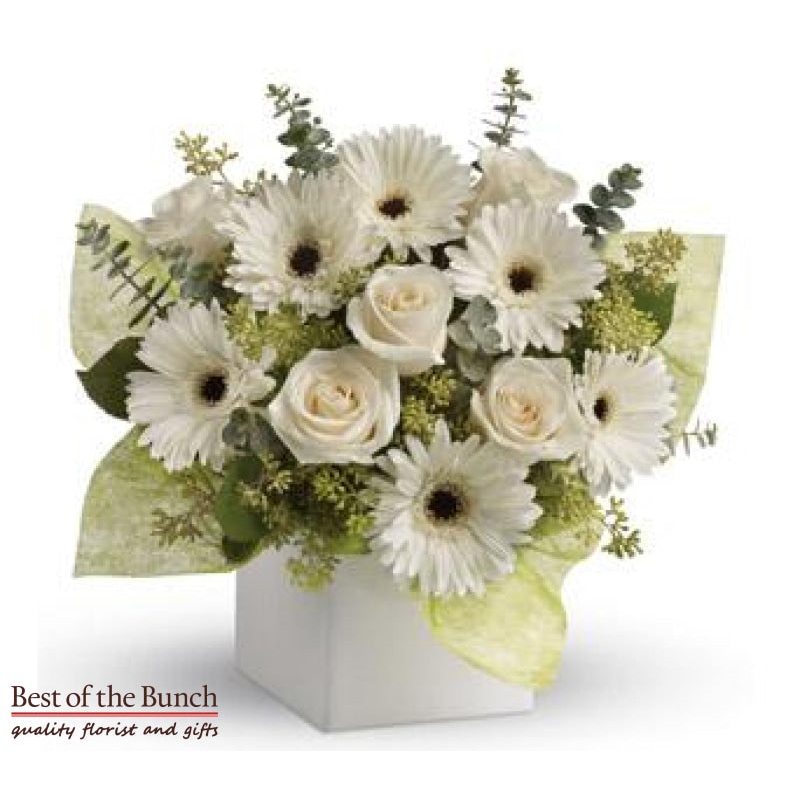 Flower Arrangement In A Box Simple Pleasures