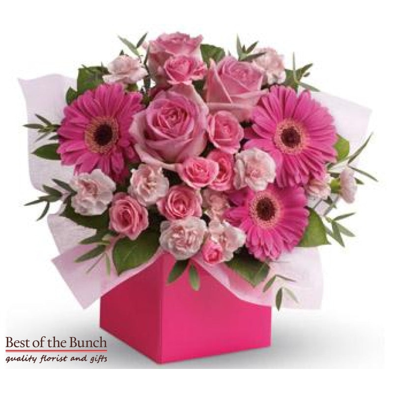 Flower Arrangement In A Box Thank You