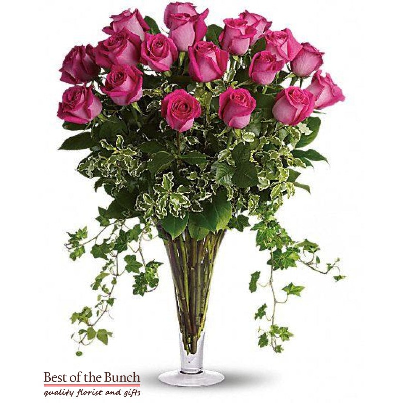 Flower Bouquet Dreaming in Pink – 18 Pink Roses