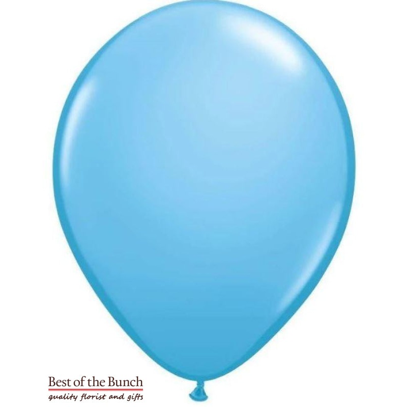 Light Baby Blue Plain Latex Helium Balloon 28cm (11)