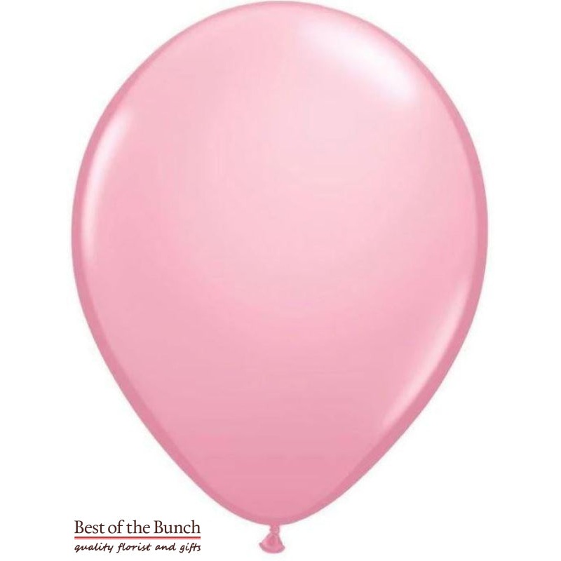 Light Baby Pink Plain Latex Helium Balloon 28cm (11)