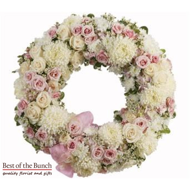 Wreath Sympathy Peace Eternal-Small 25cm & Medium 35cm & Large 45cm