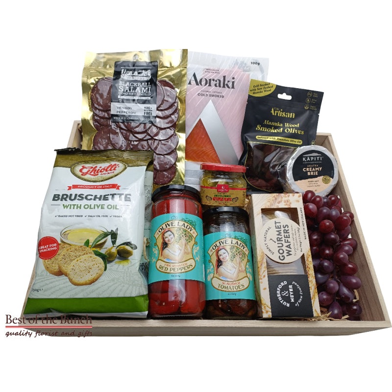 Gift Box New Zealand Antipasto, Tapas or Charcuterie Board