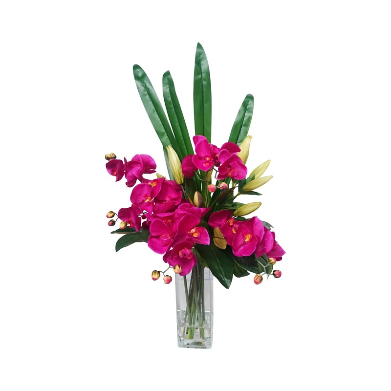 FA1001 – Pink Ochids Floral Arrangement